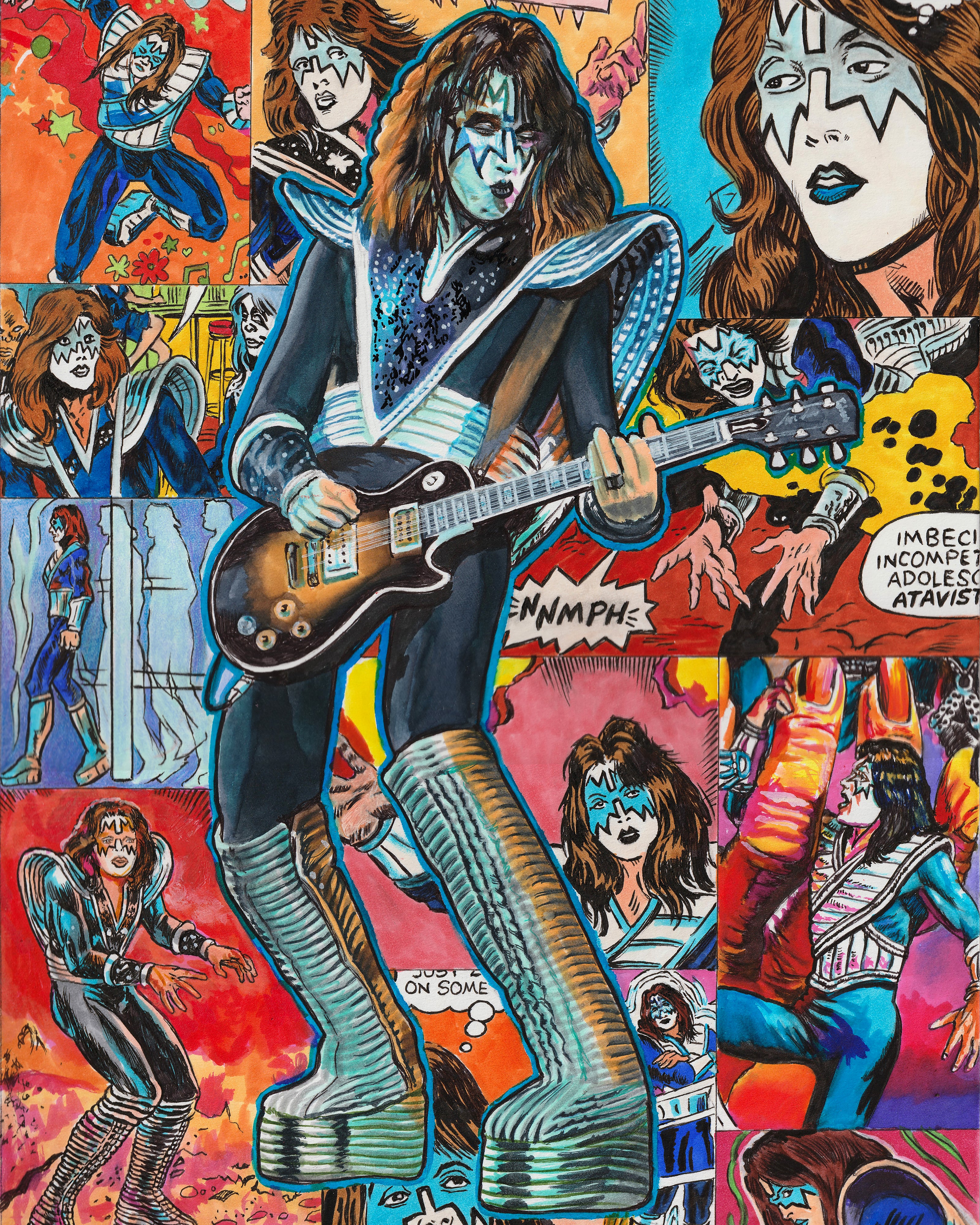 Ace Frehley comic 520 piece puzzle