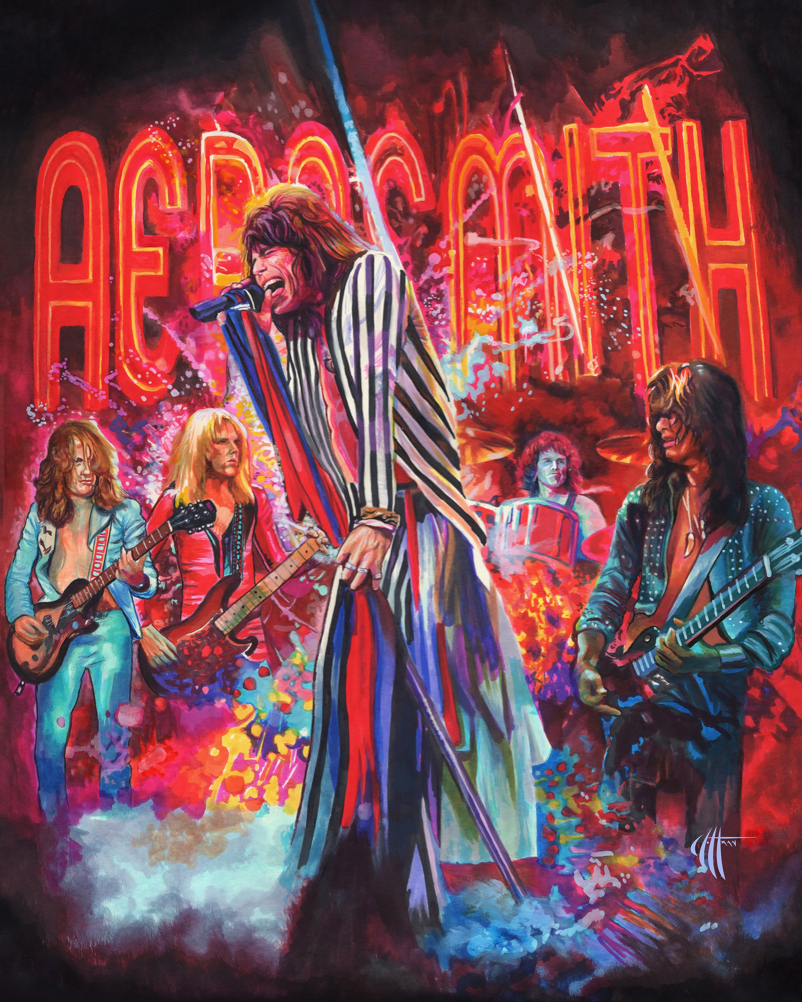 Aerosmith 520 piece puzzle
