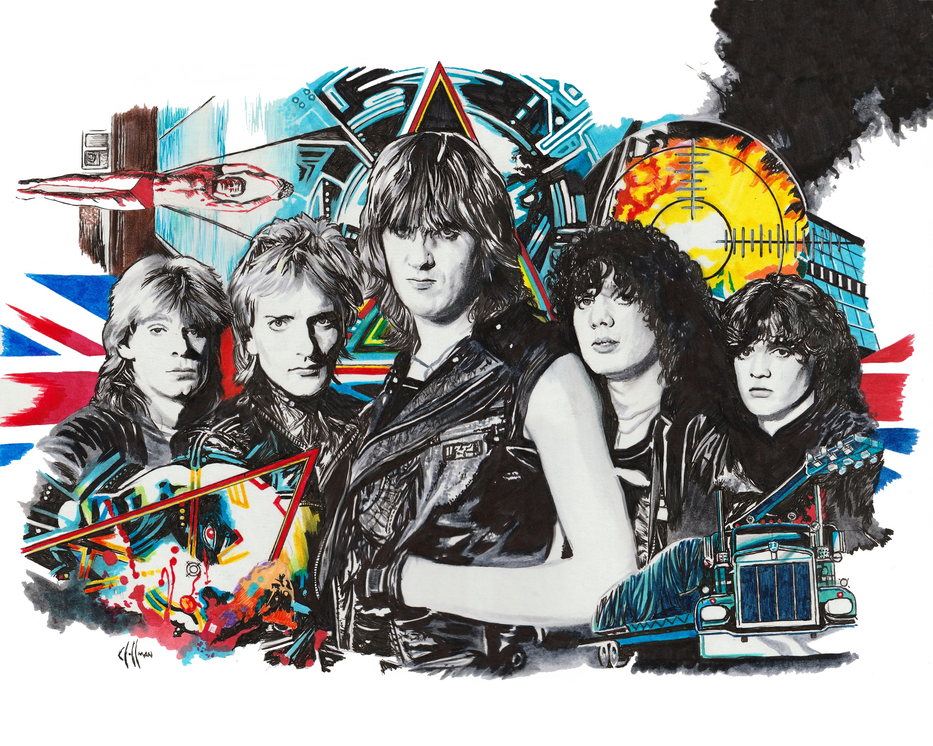 Def Leppard 1,014 piece puzzle