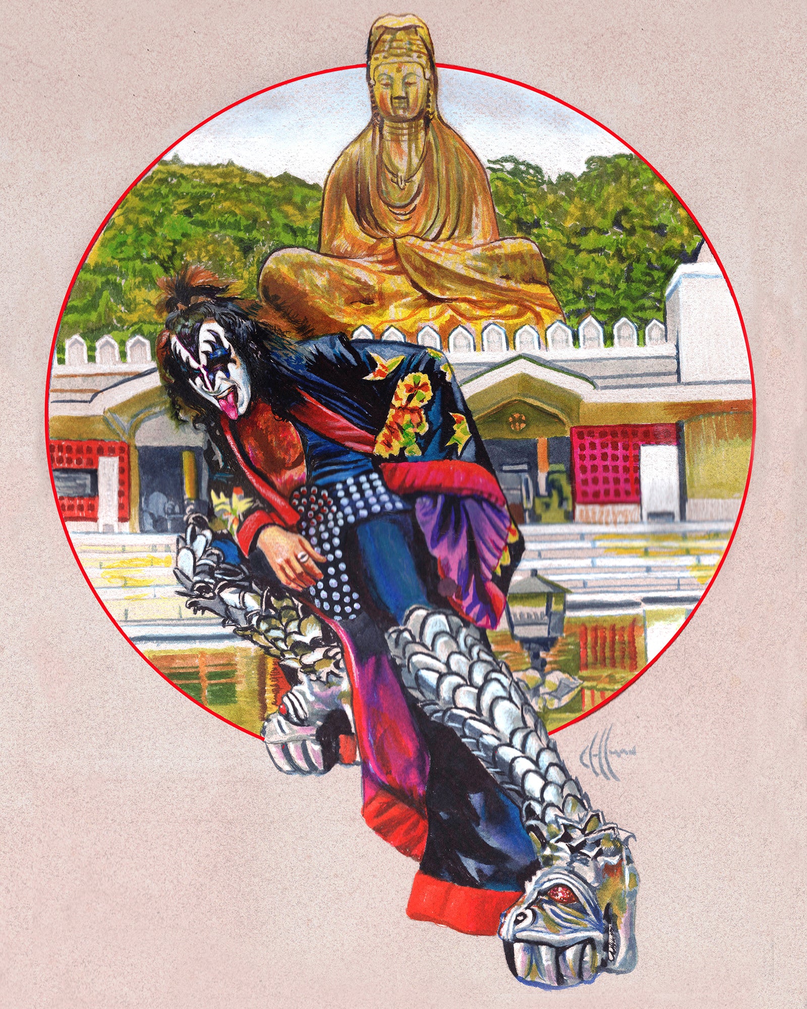 Gene Simmons Kyoto 520 piece puzzle