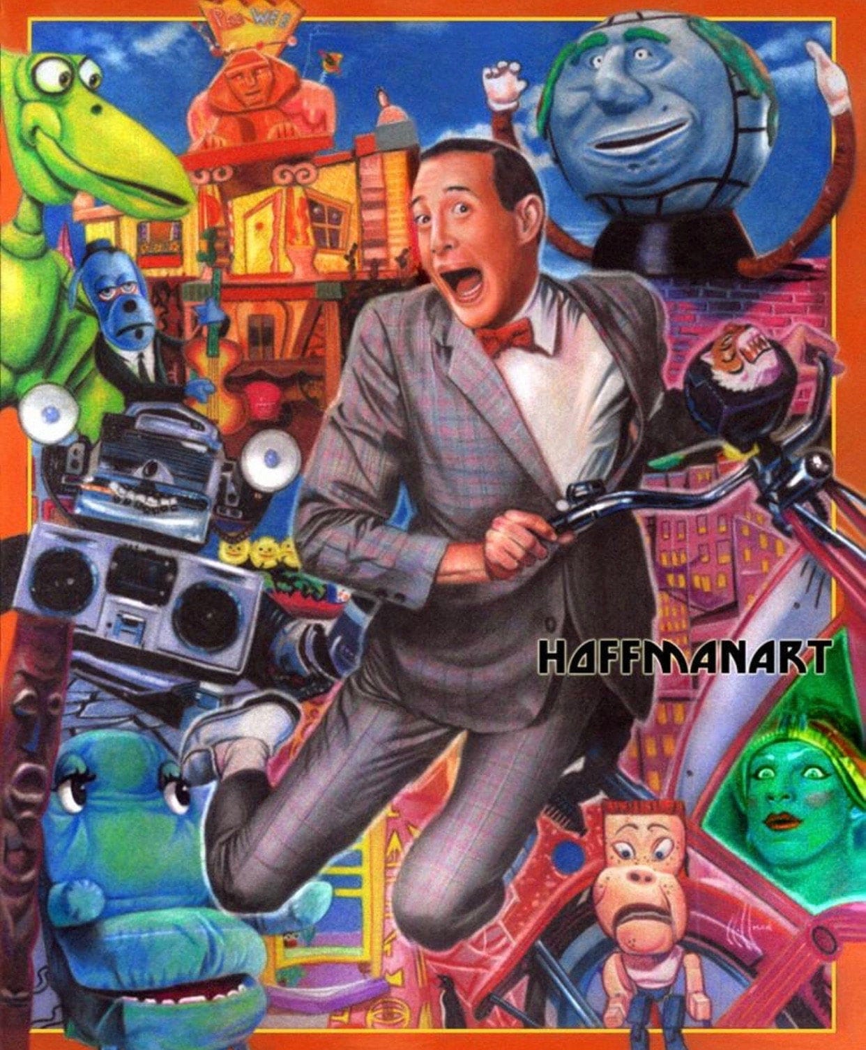 Pee Wee Herman Wall Decor