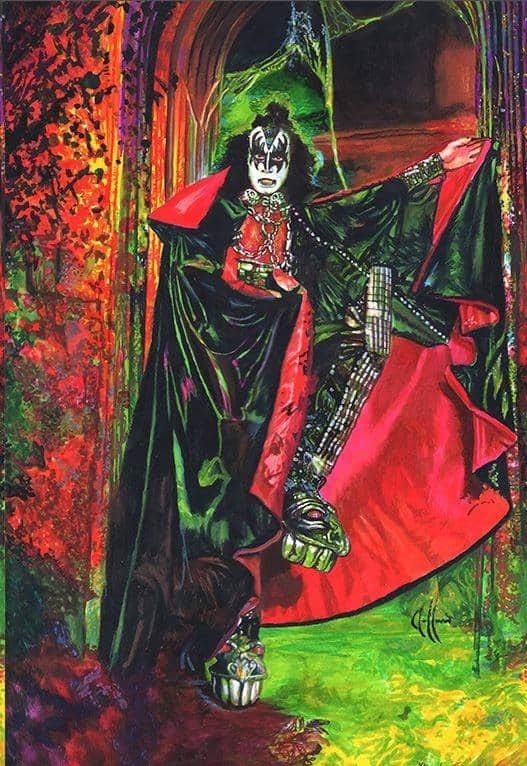 Gene Simmons Puzzle Wall Art