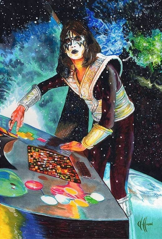Ace Frehley Puzzle Wall Art
