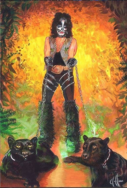 Peter Criss Puzzle Wall Art