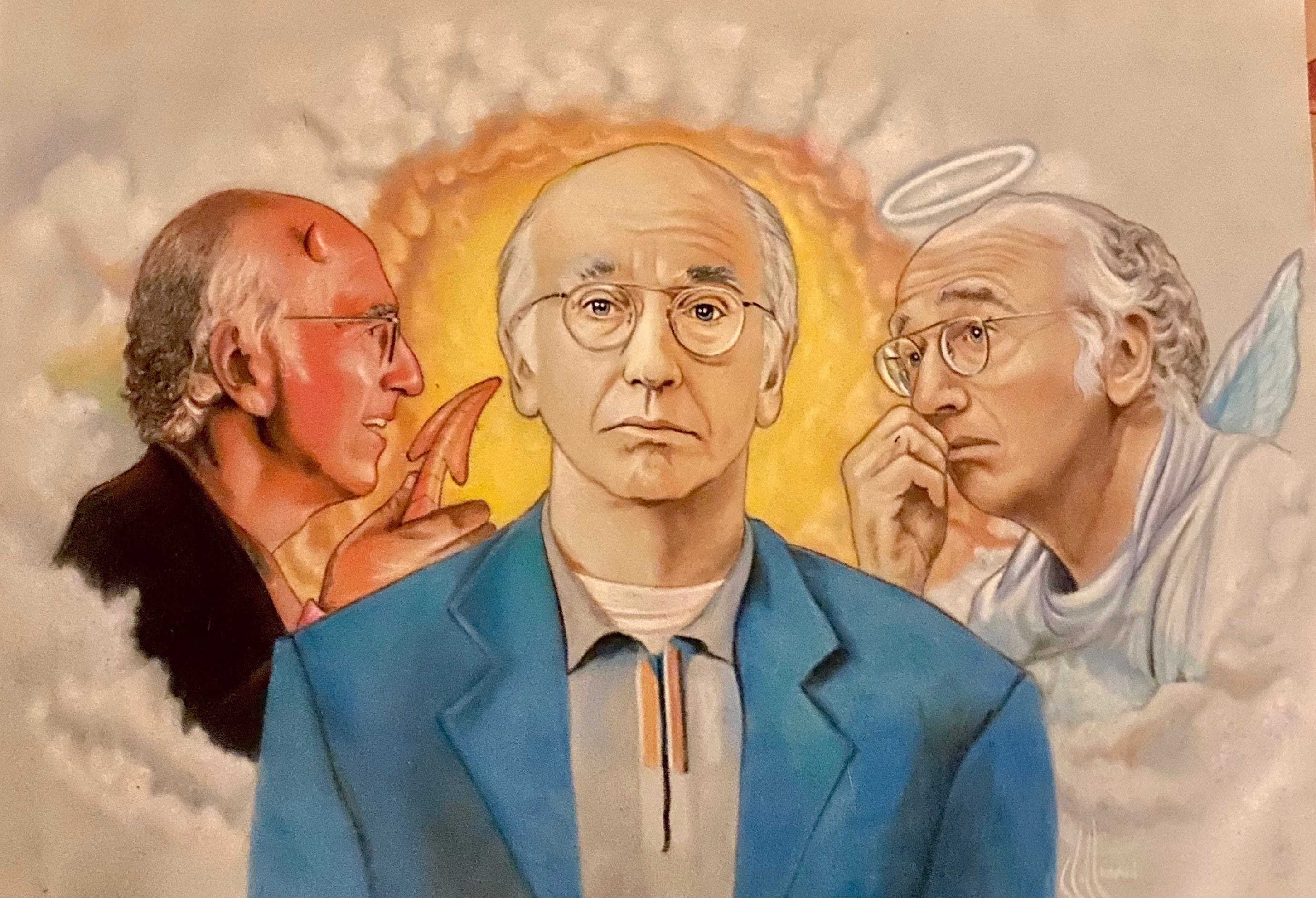 Larry David Wall Decor