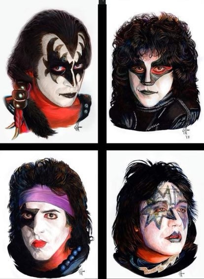 KISS Elder Wall Decor