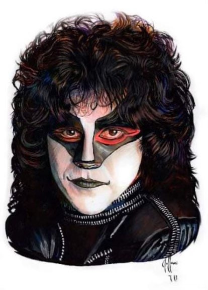 KISS Eric Carr Elder Wall Art