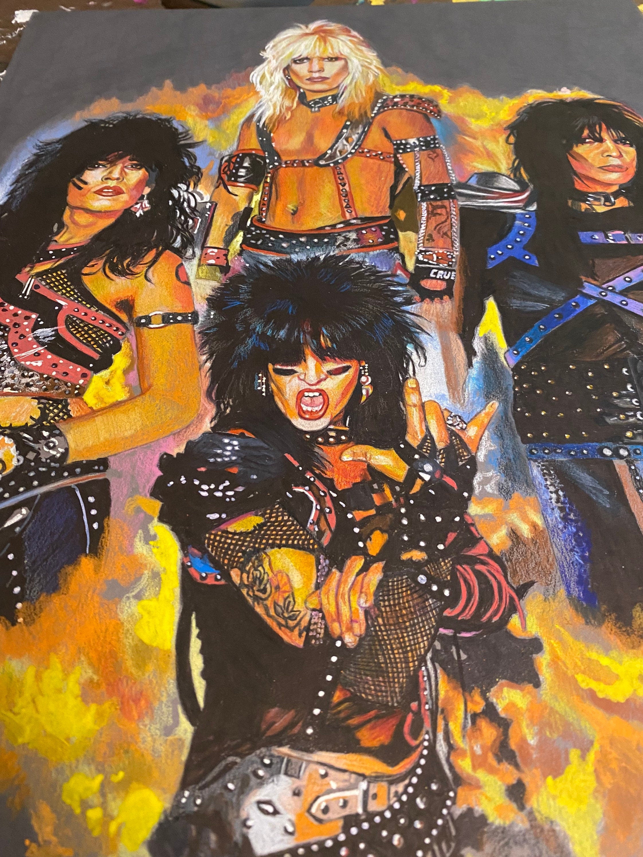 Motley Crue Wall Art
