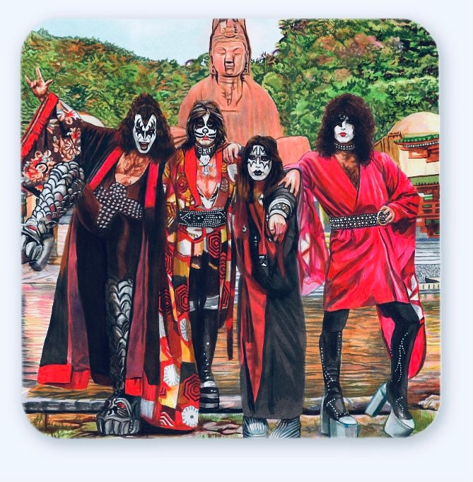 Set of 4 Durable Coasters Choose from Over 30 Designs Ideal for Coffee or Tea Drinks