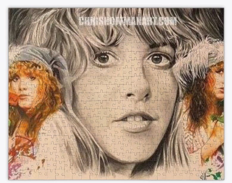 Stevie Nicks 520 piece puzzle
