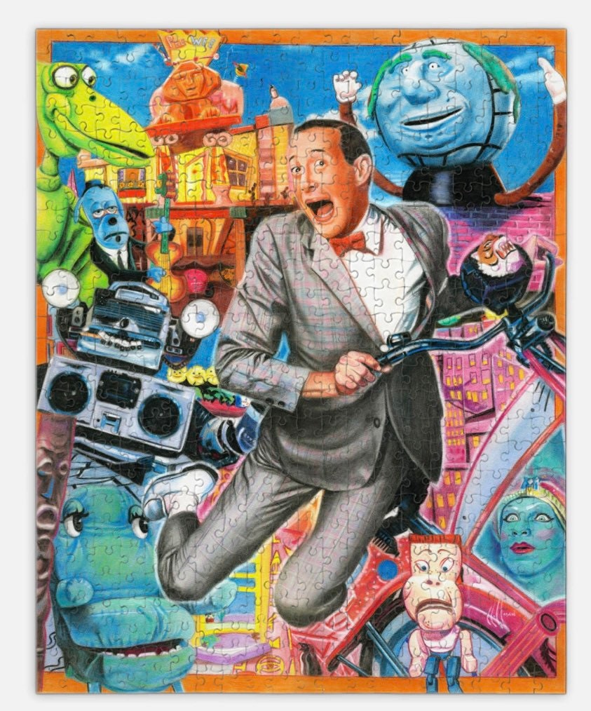 Pee Wee Herman 520 piece puzzle