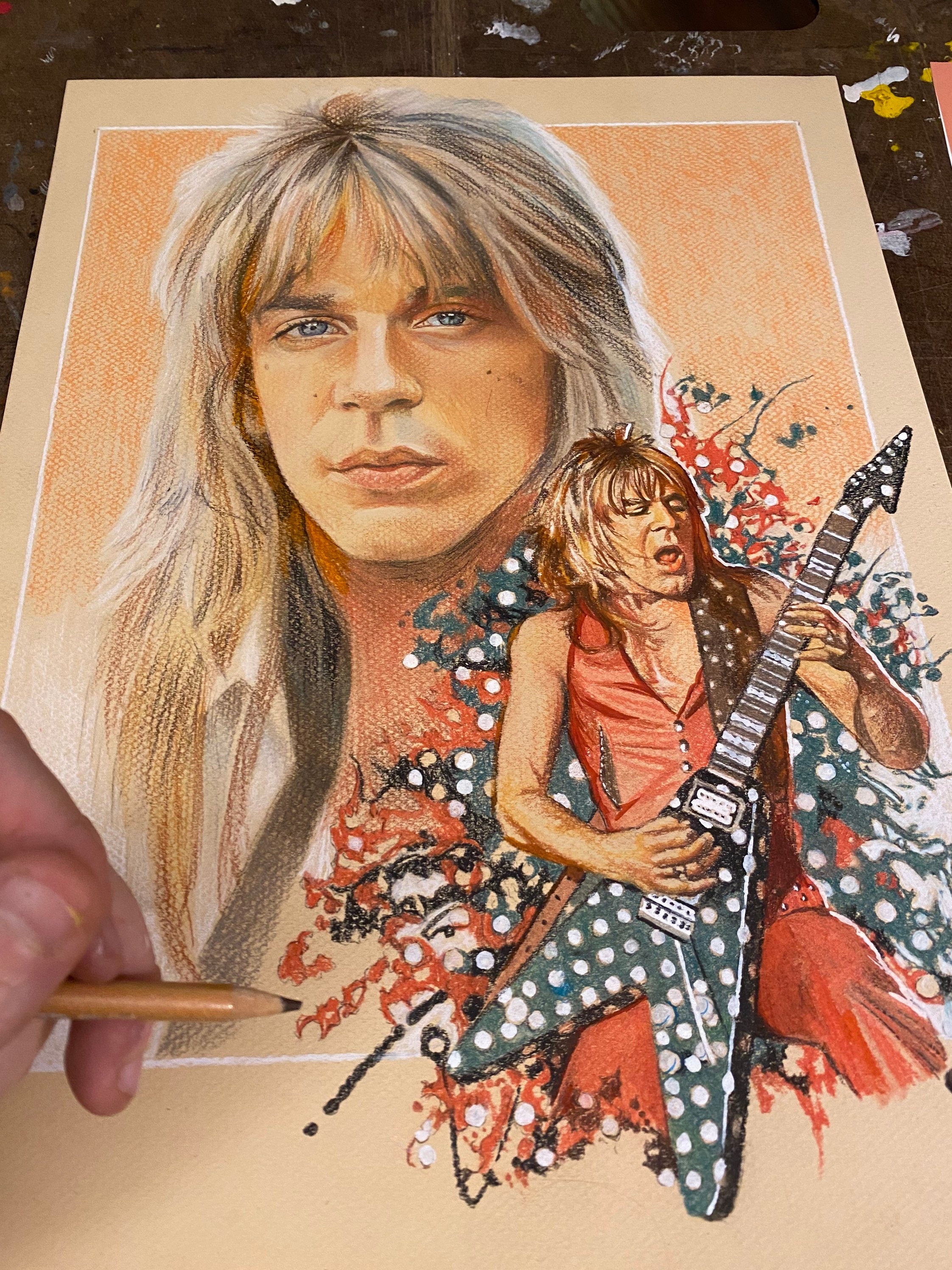 Randy Rhoads Wall Decor