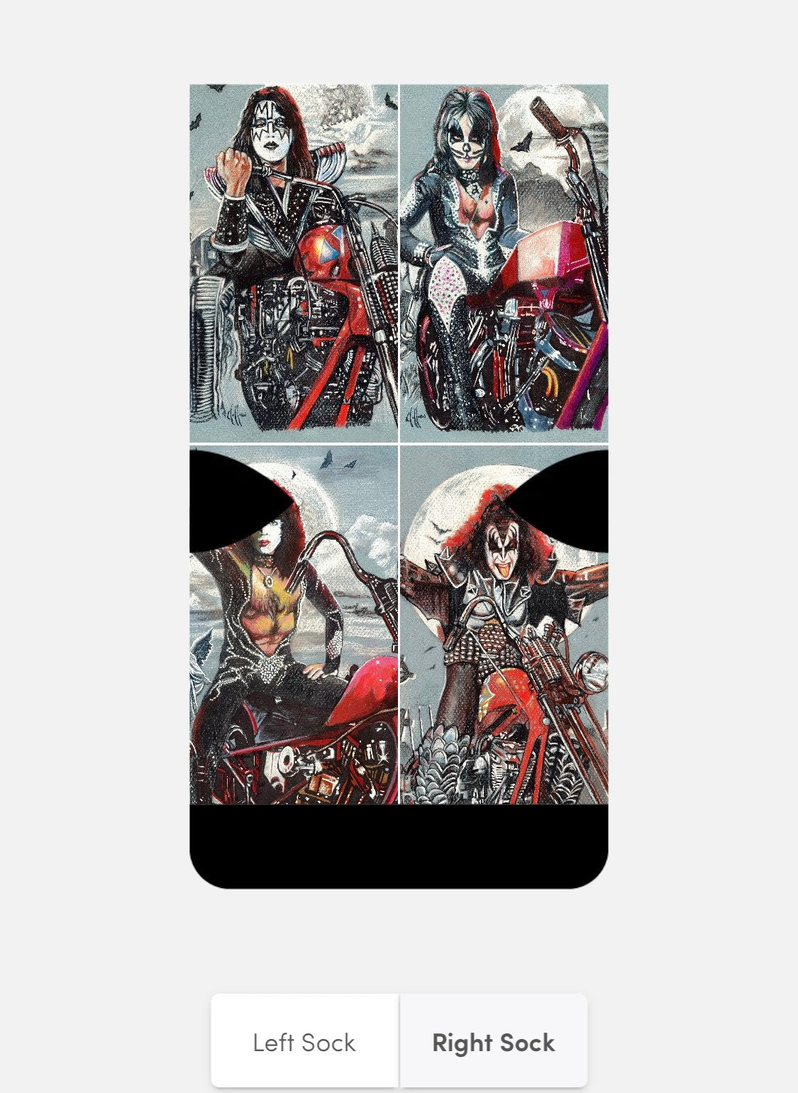 KISS Halloween Socks