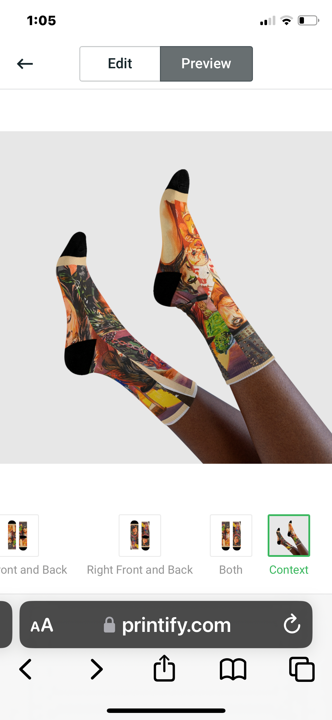 Sublimation Adult Socks