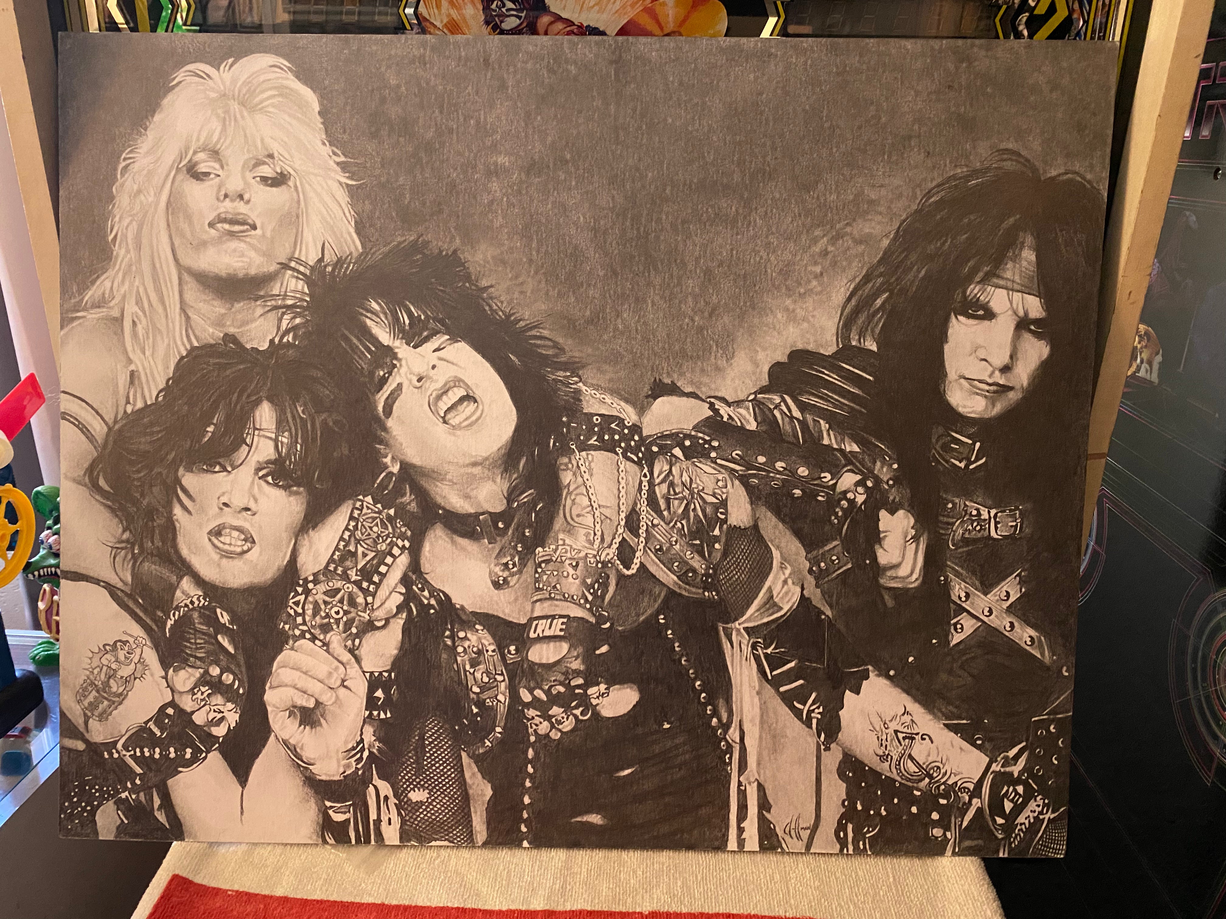 Motley Crue Wall Art