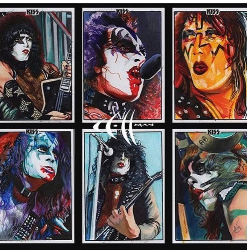 KISS Sketch Card