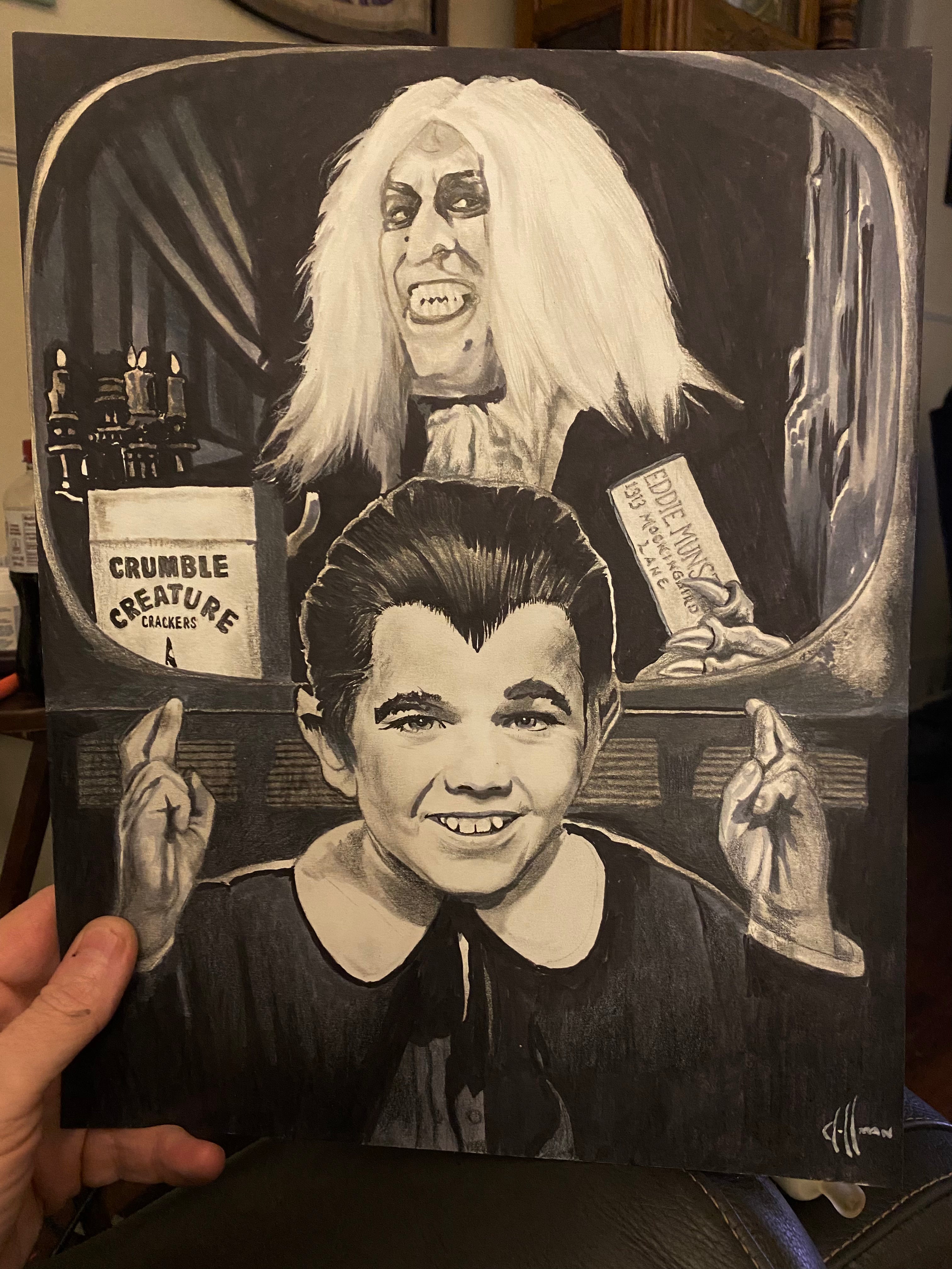 Eddie Munster and Zombo