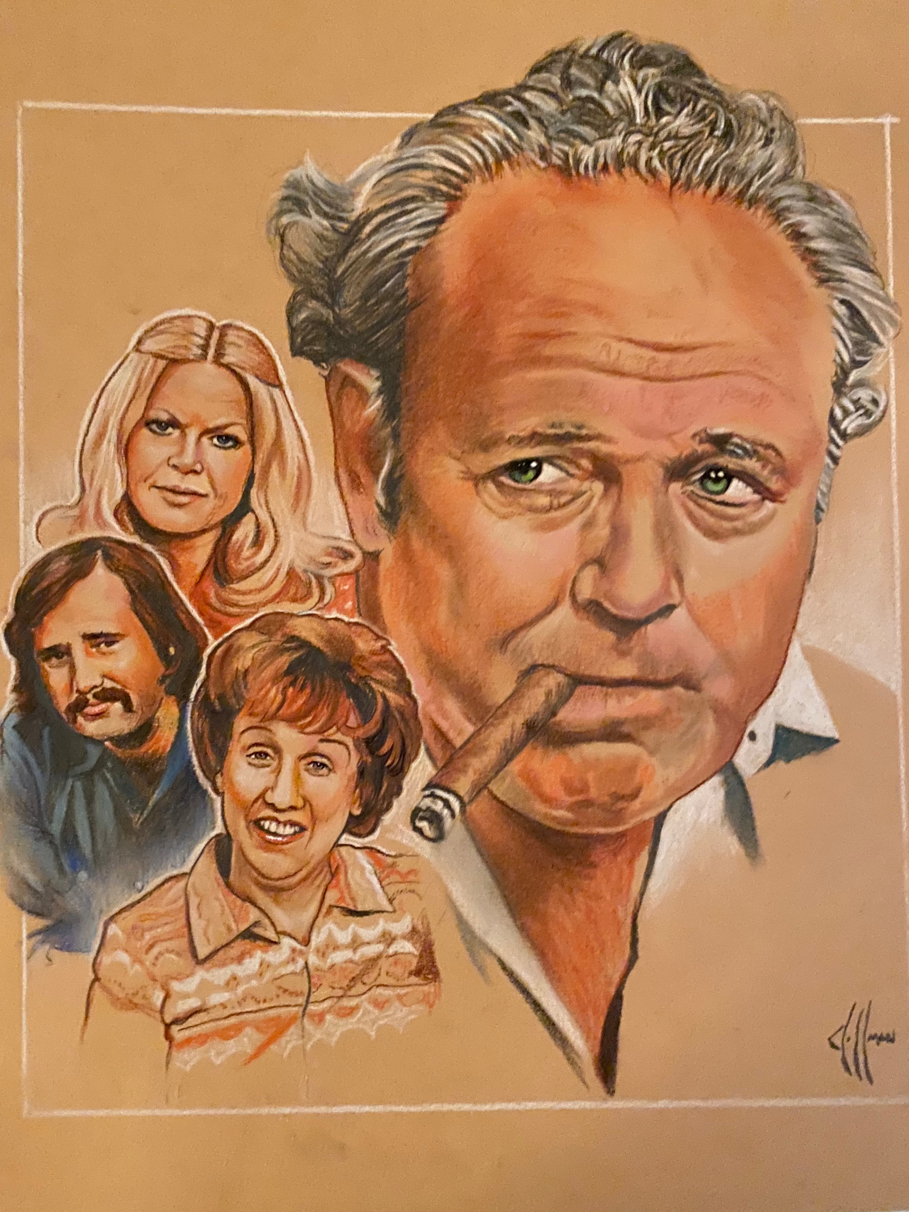 All in the Family Wall Art