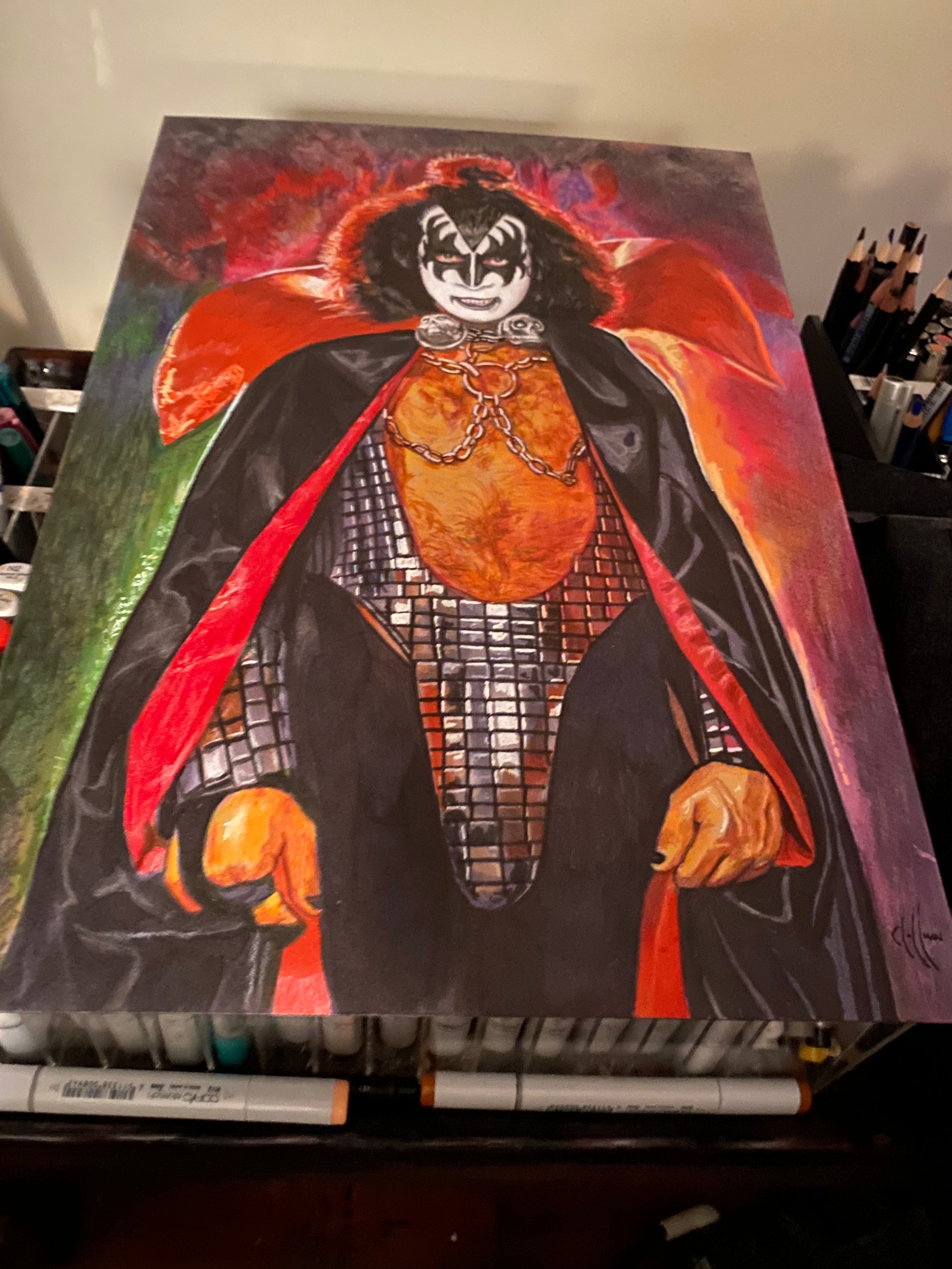 KISS Gene Simmons Wall Decor