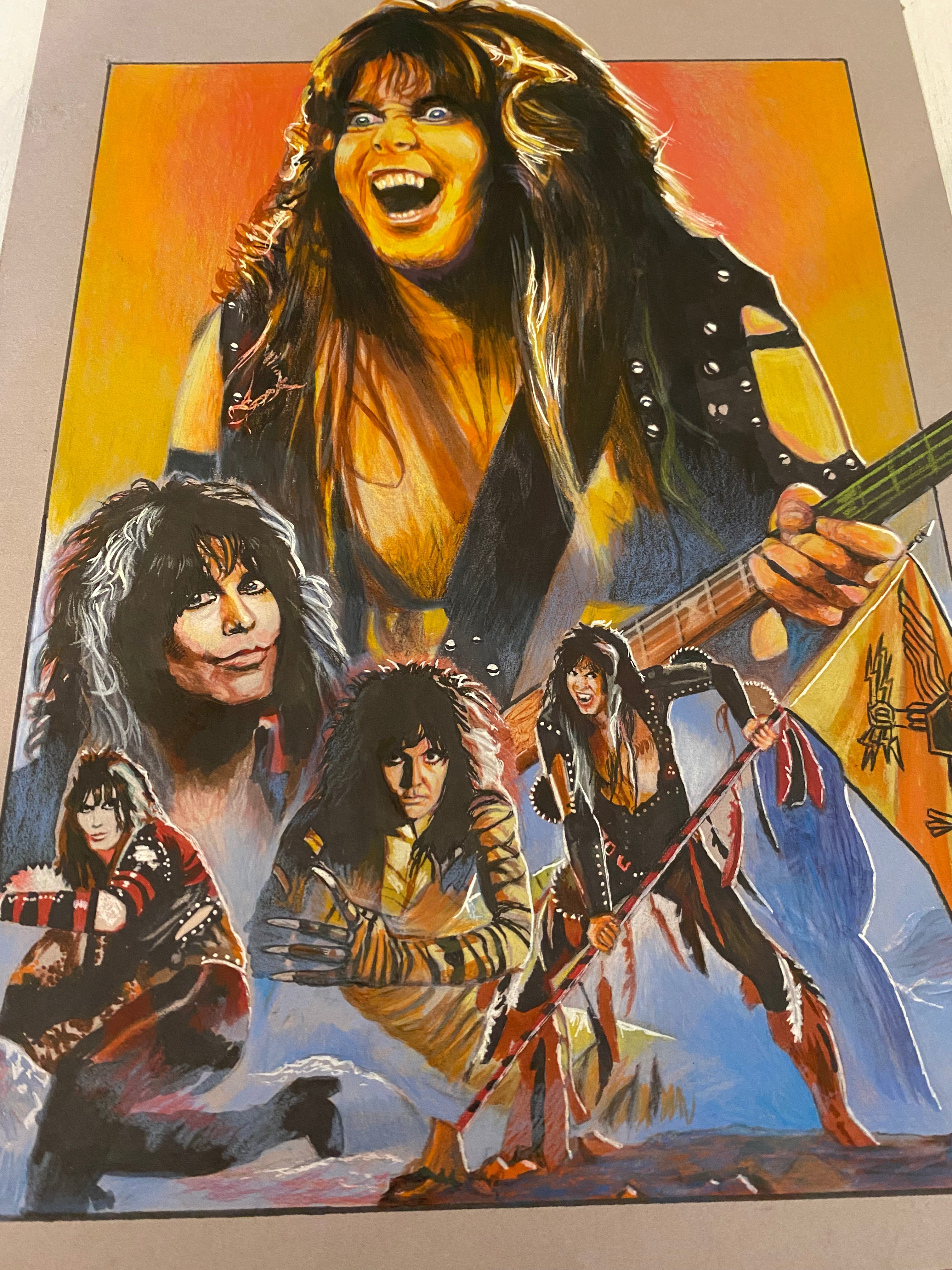 Blackie Lawless Wall Art