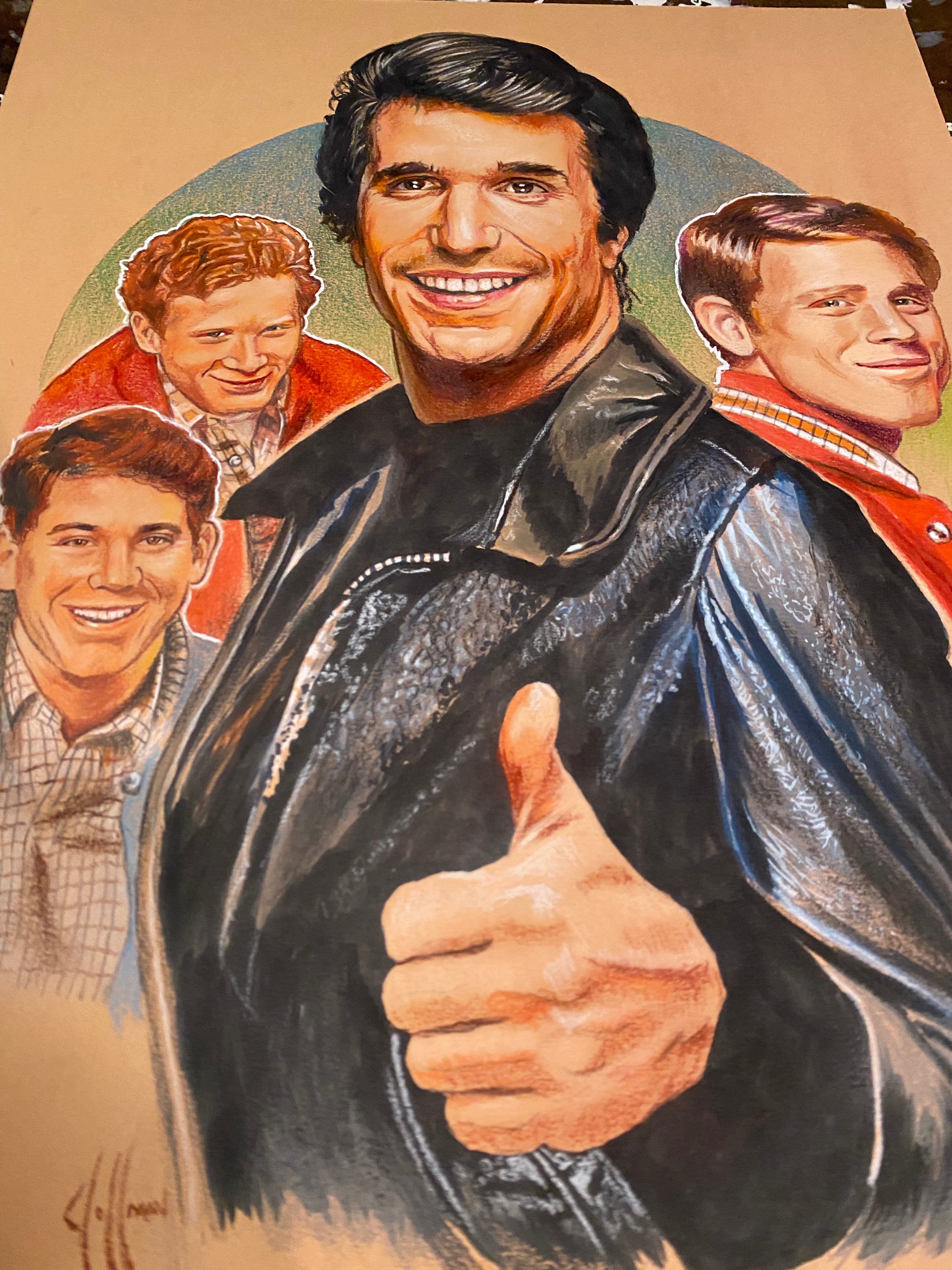 Fonzie Wall Art
