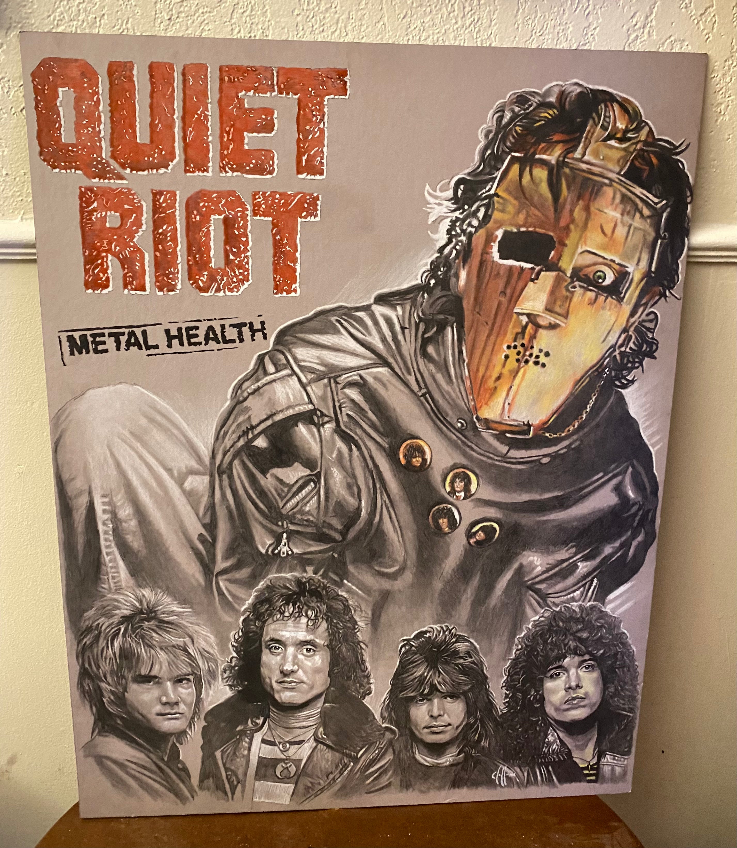 Quiet Riot Wall Decor