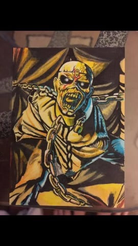 Zombie Sketch Card Chris Hoffman Art