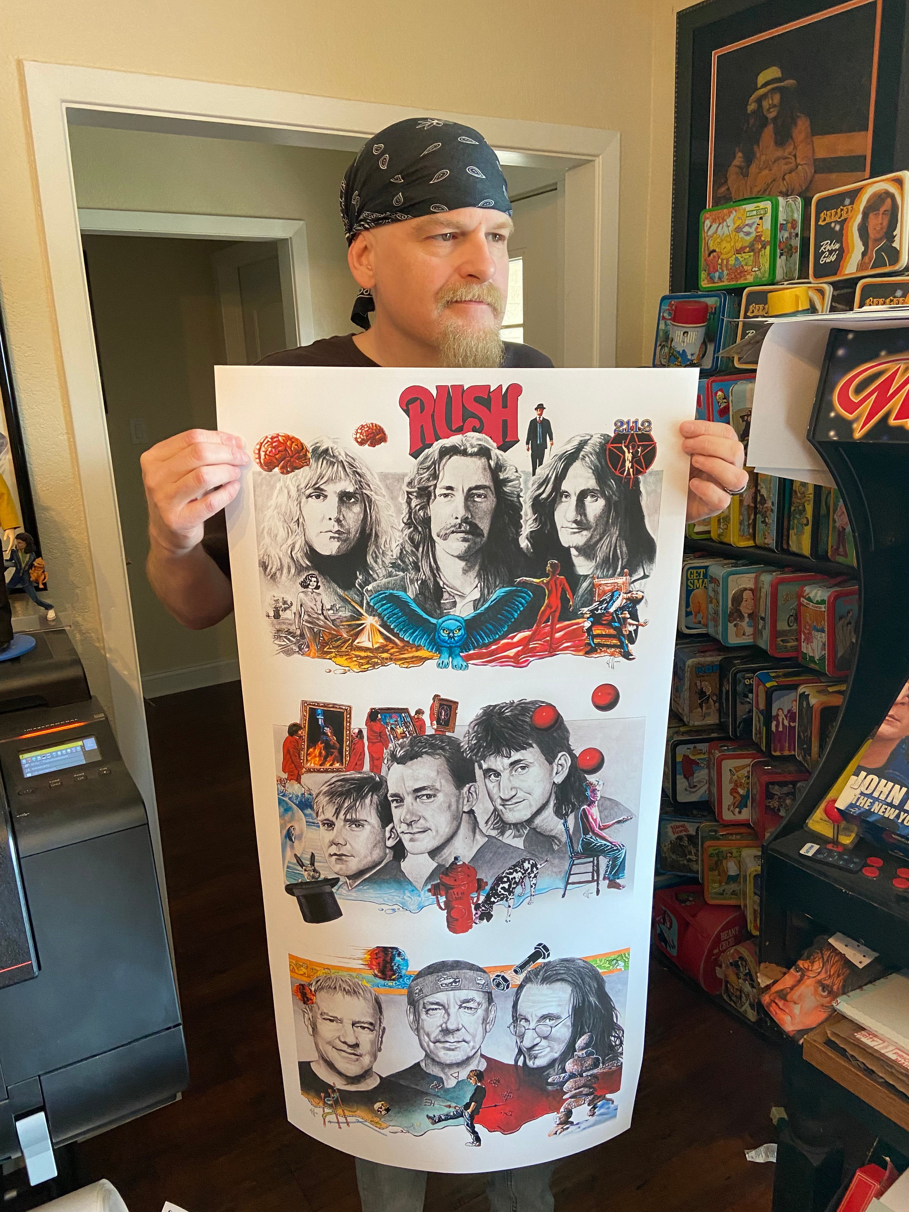 Rush Wall Art