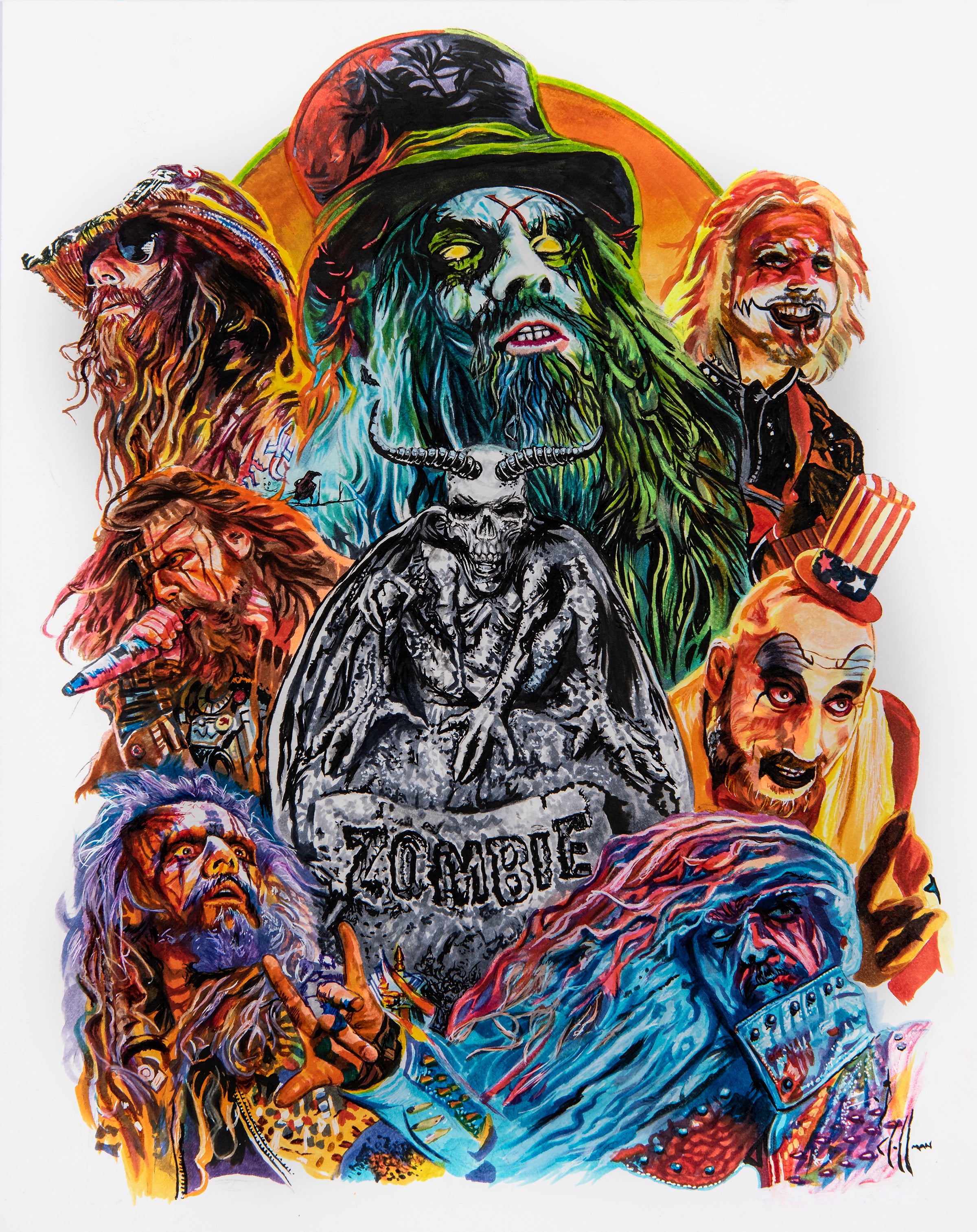 Rob Zombie 1,014 piece puzzle