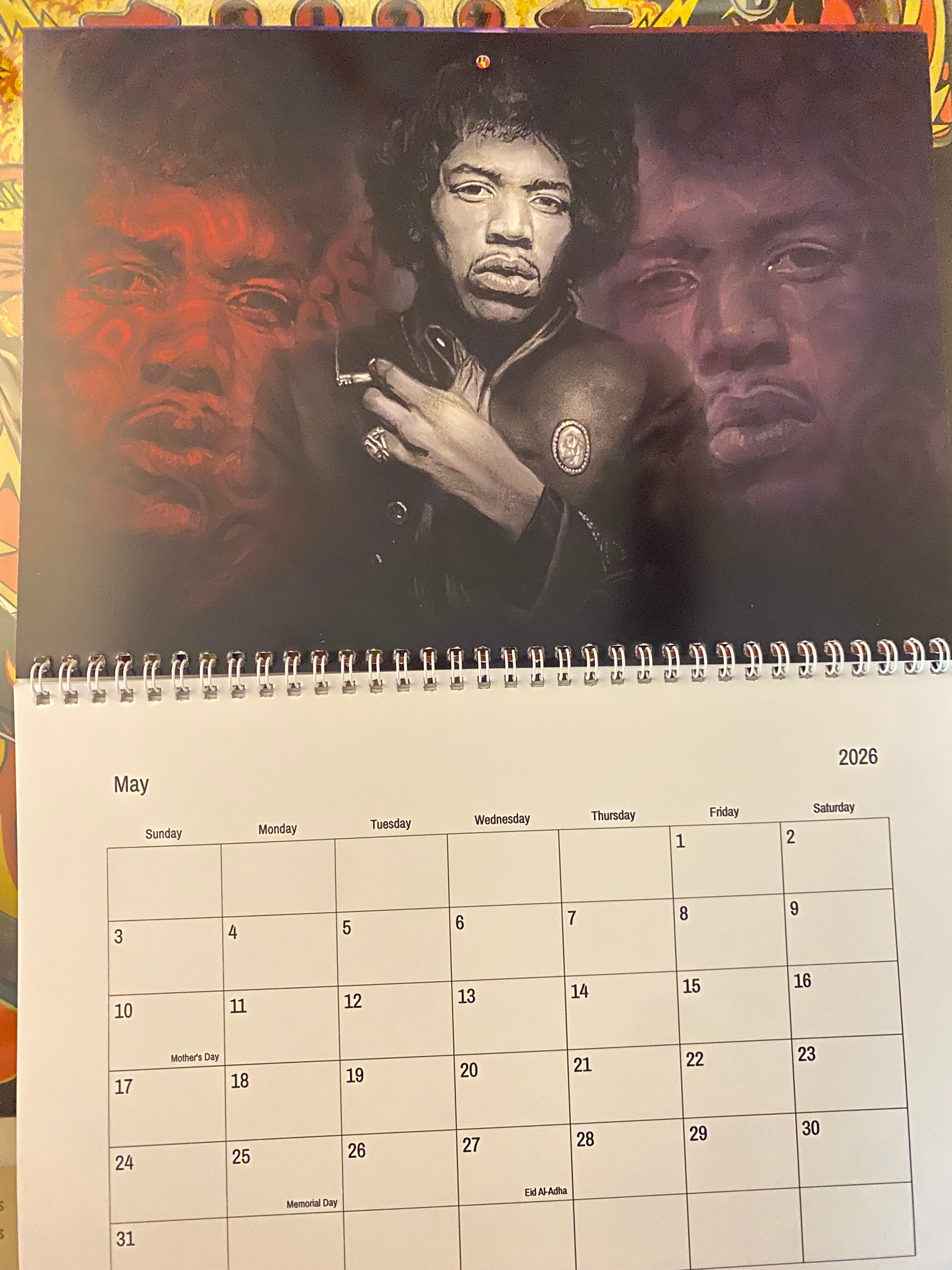 Chris Hoffman Art 2026 Calendar