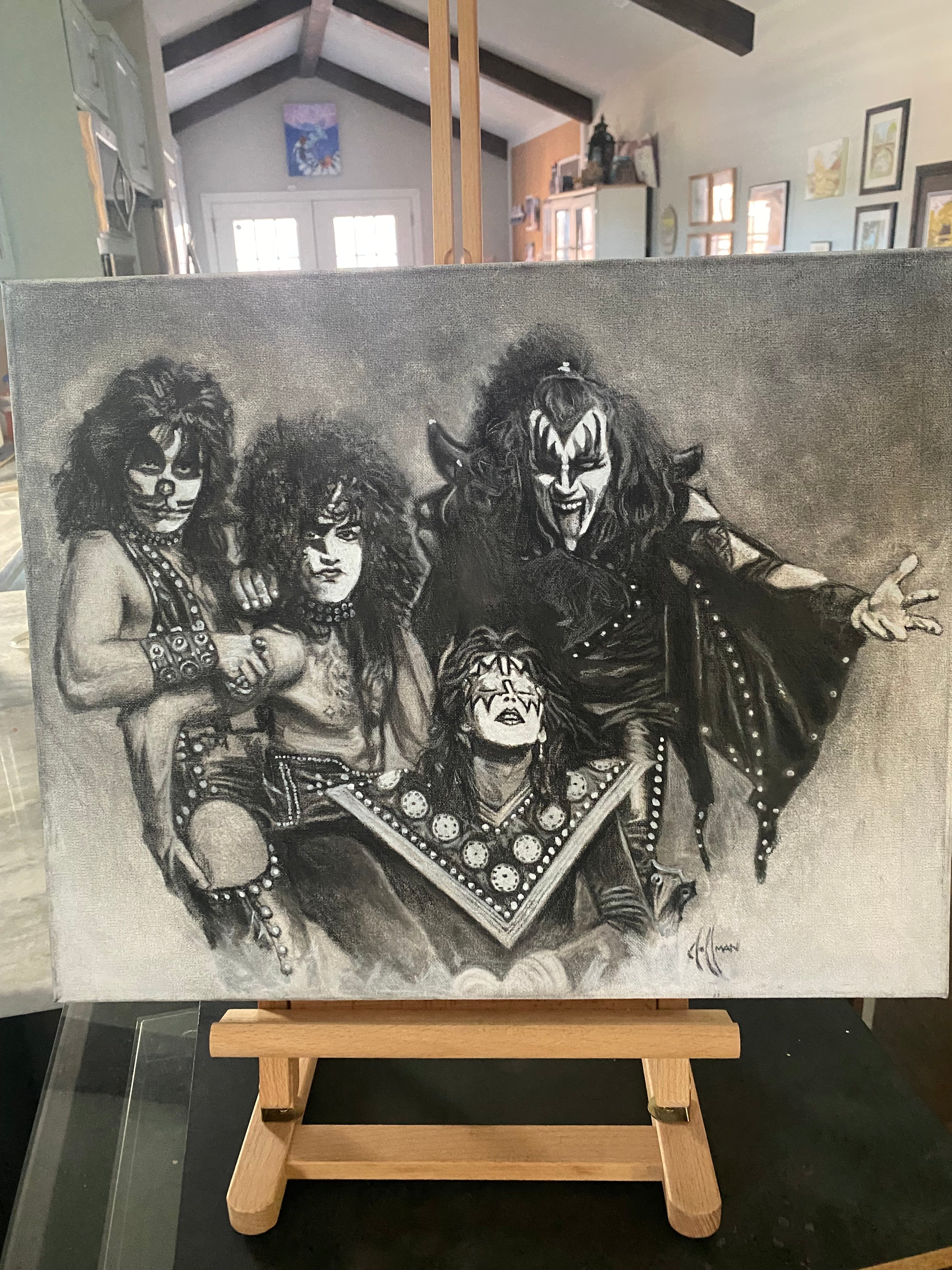 HTH Charcoal Wall Art