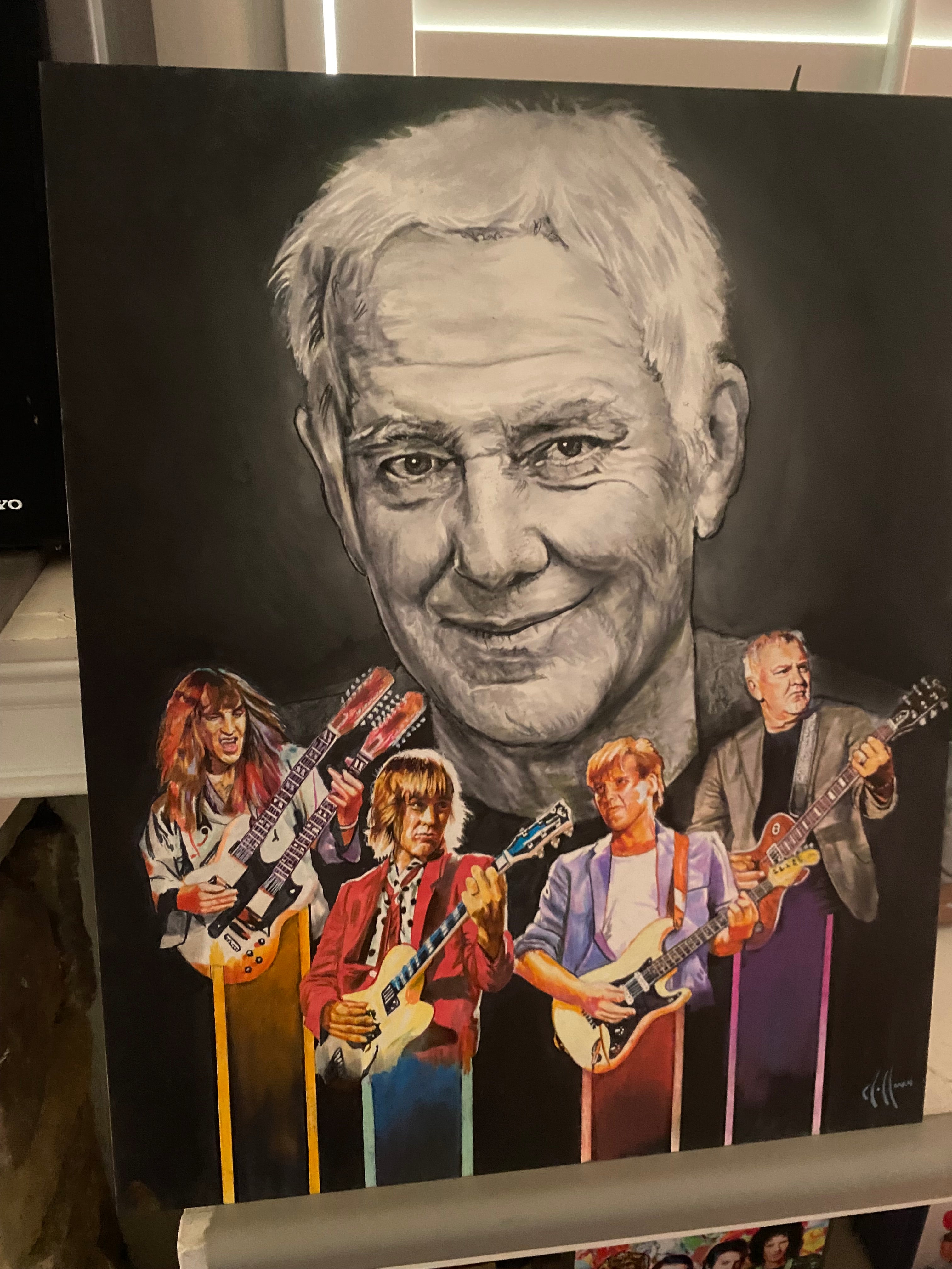 Alex Lifeson Wall Art