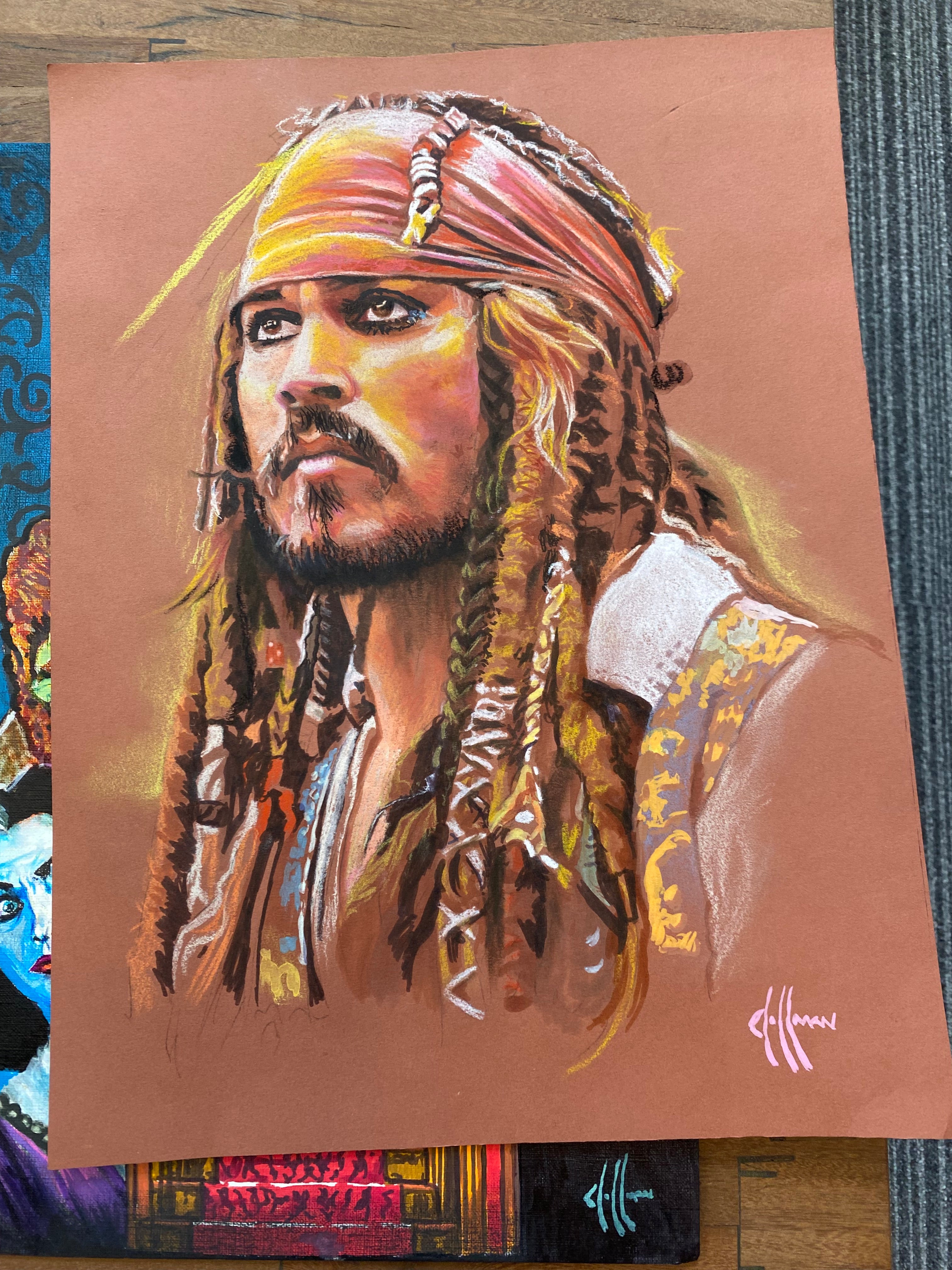Captain Jack Sparrow Wall Art