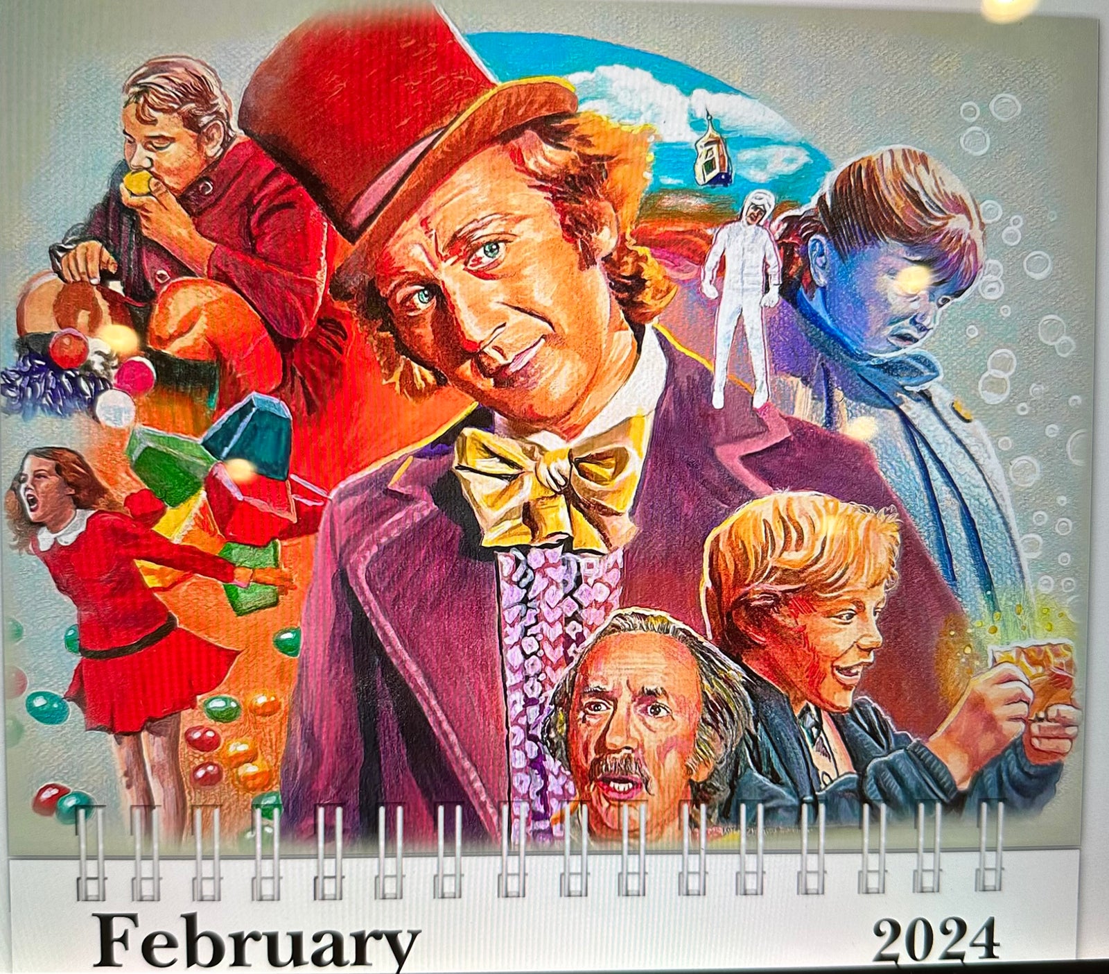 Chris Hoffman Art Calendar 2024