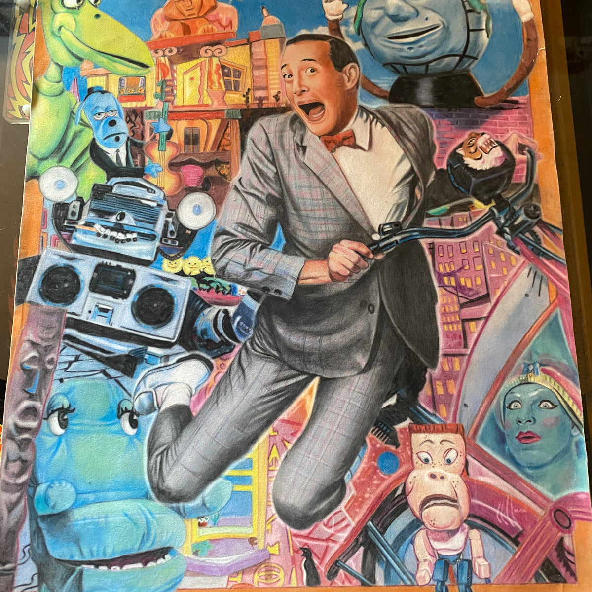 Pee Wee Herman ORIGINAL Wall Art display picture 1