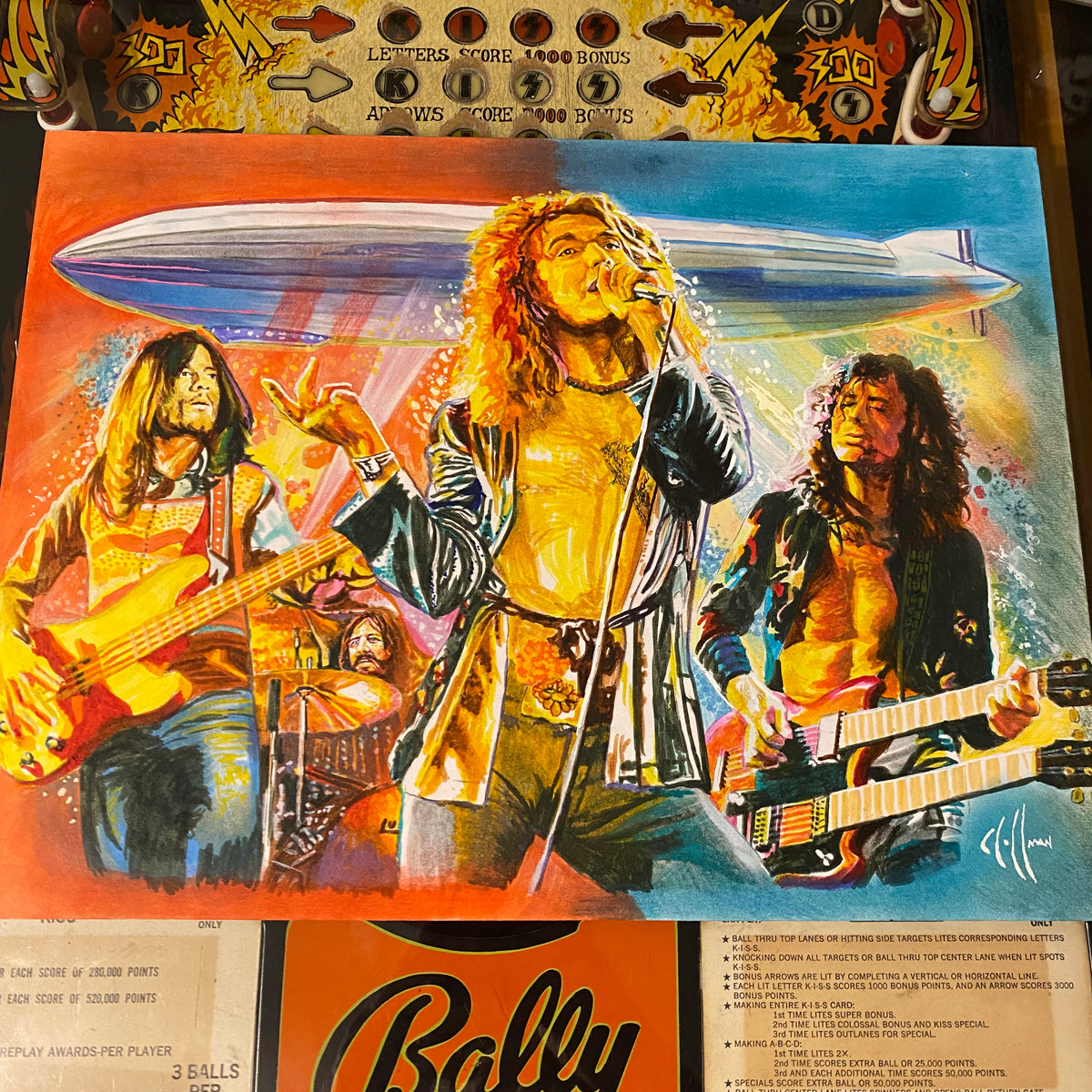 Led Zeppelin ORIGINAL Wall Art