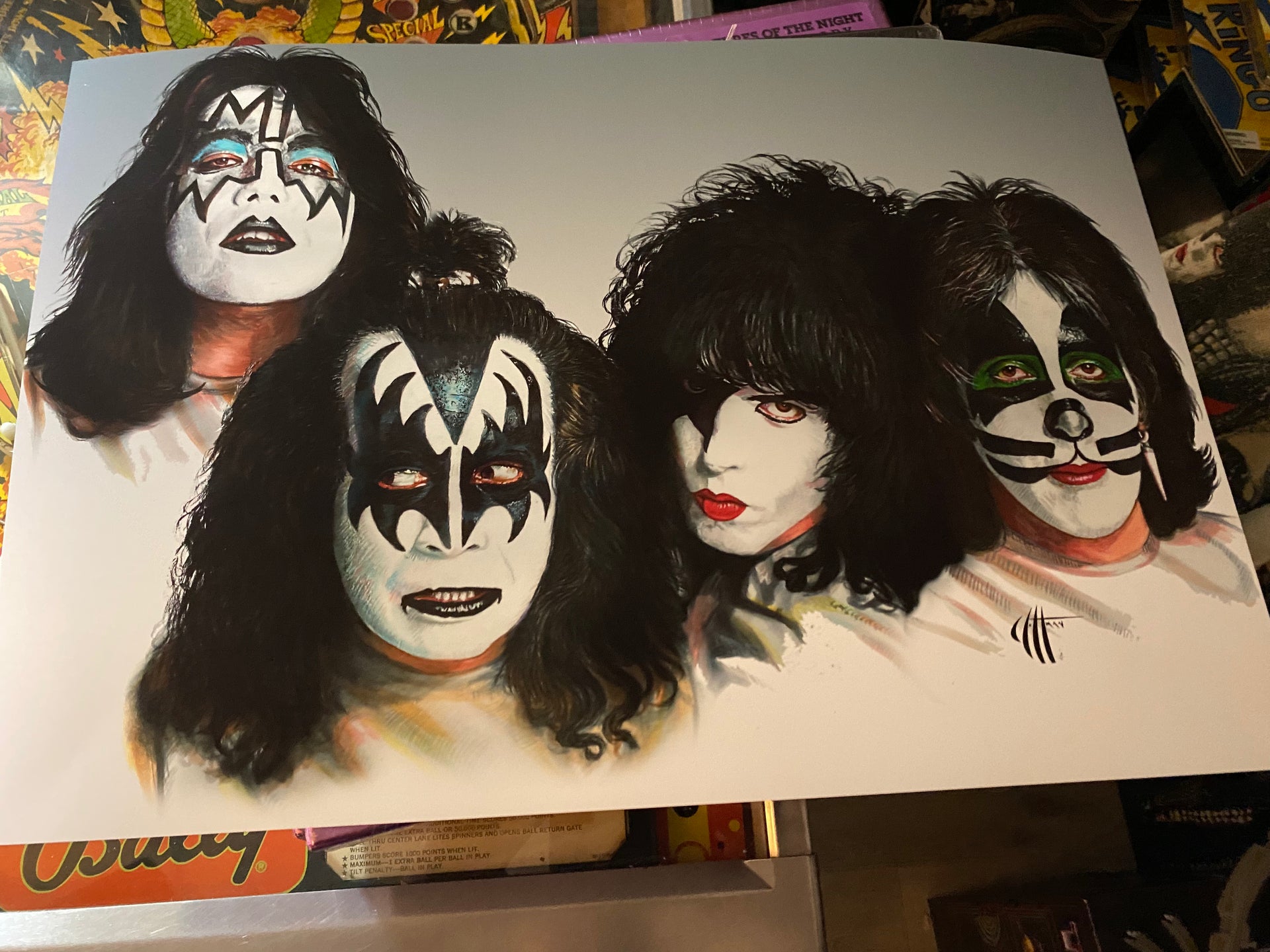 ＜ポスター＞ KISS キッス / DYNASTY KISS Dynasty BANNER HUGE 4X4 Ft Fabric Poster Tapestry Flag album