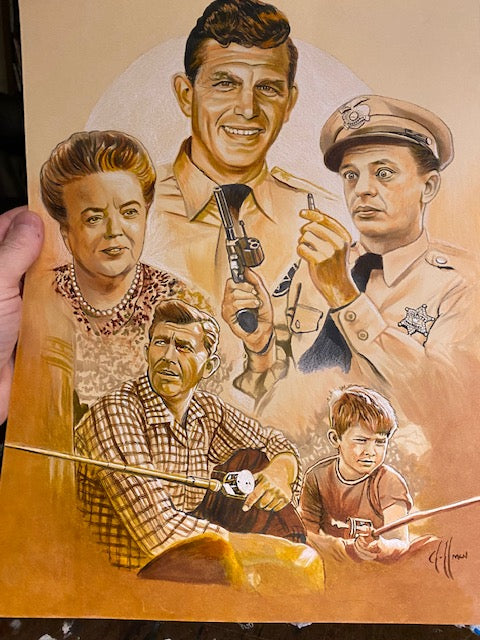 The Andy Griffith Show; Down at the Fishing Pond Wall Art