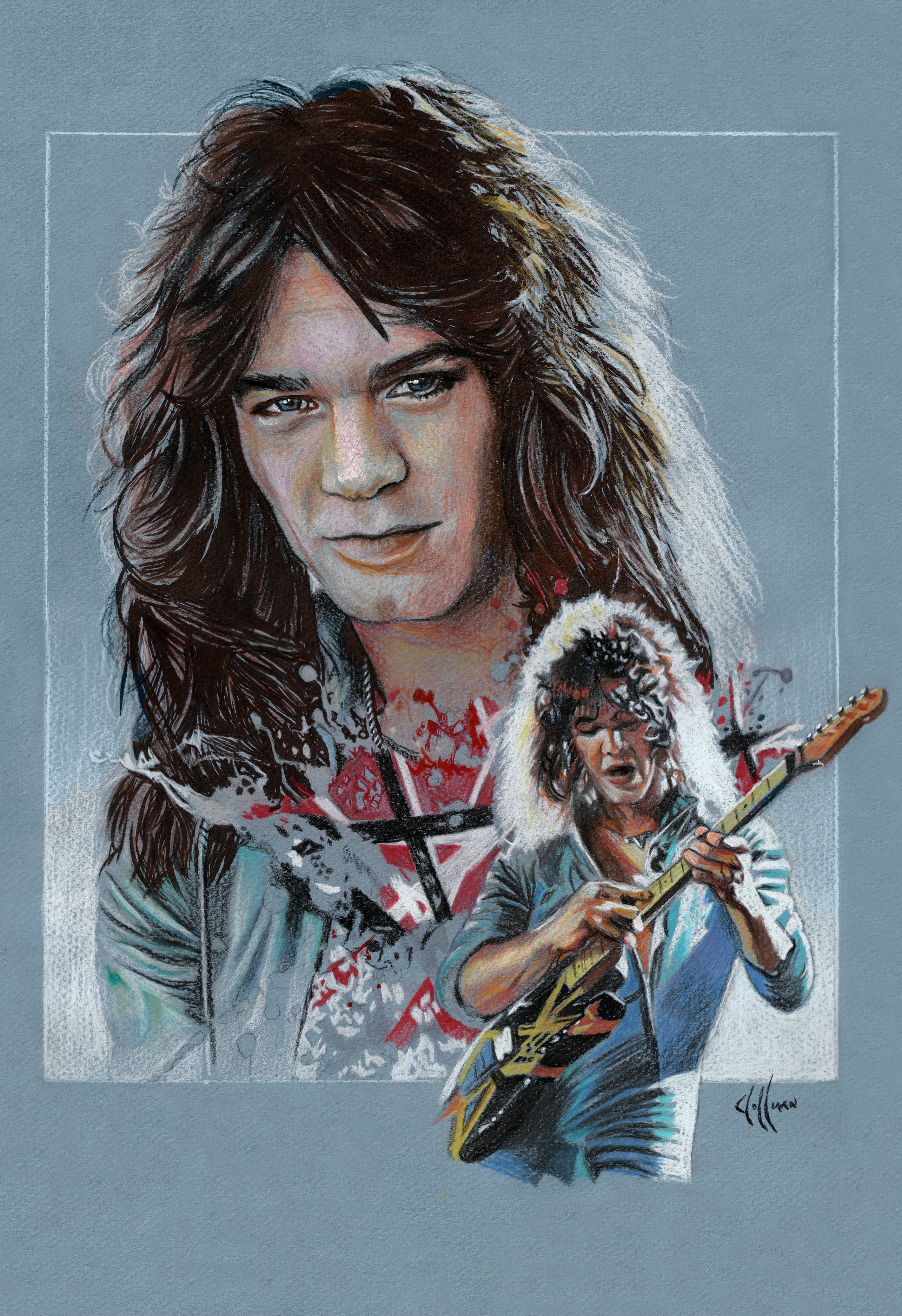 Eddie Van Halen 520 piece puzzle