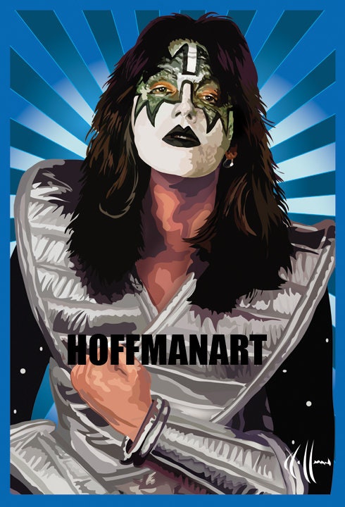 KISS Ace Frehley Wall Art