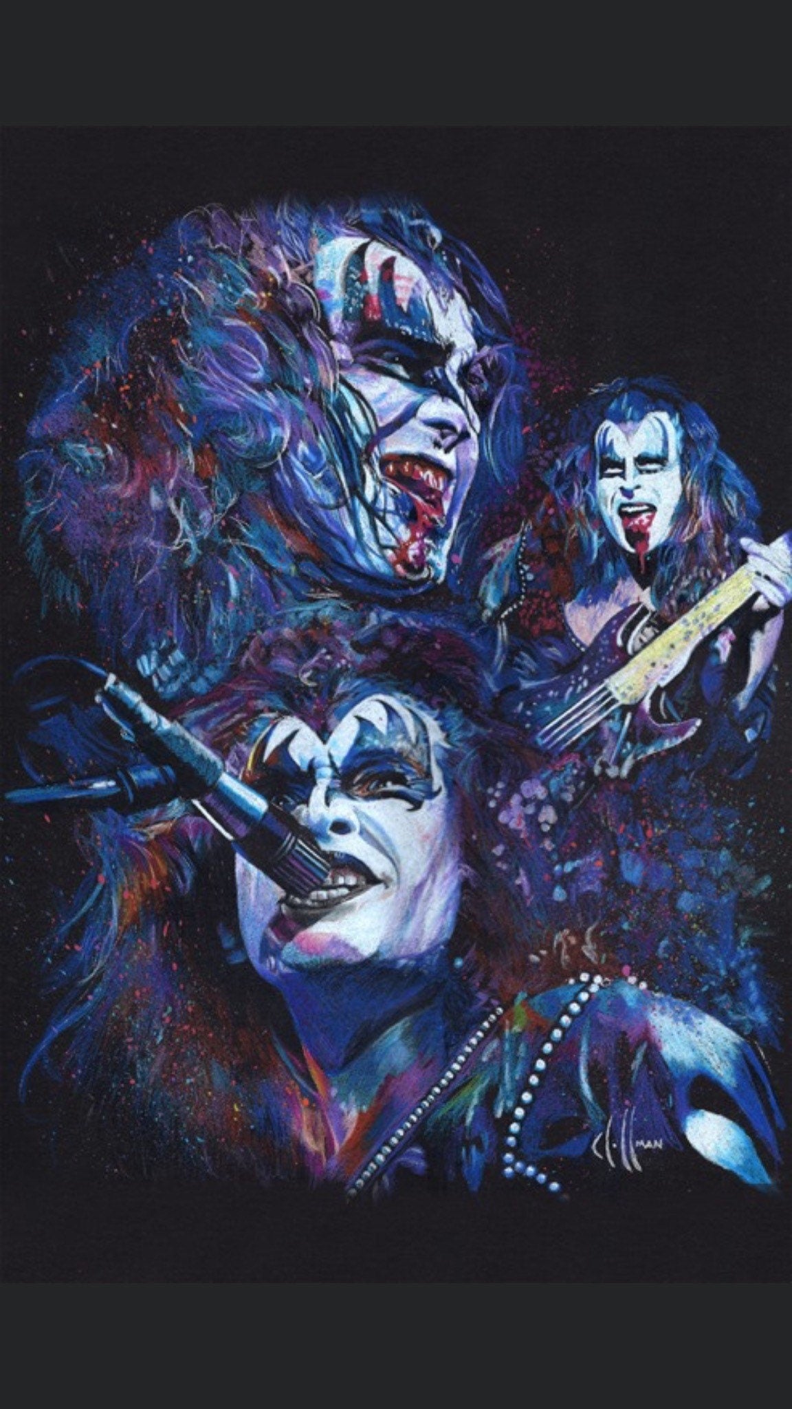 Spectacular The Demon Band Collage Print