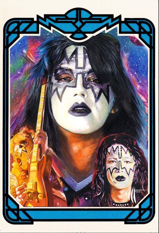 KISS Ace Frehley Wall Art