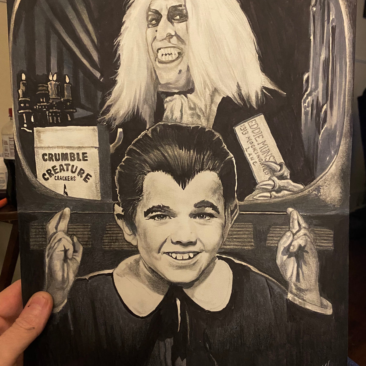 eddie from the monsters Eddie Munster and Zombo