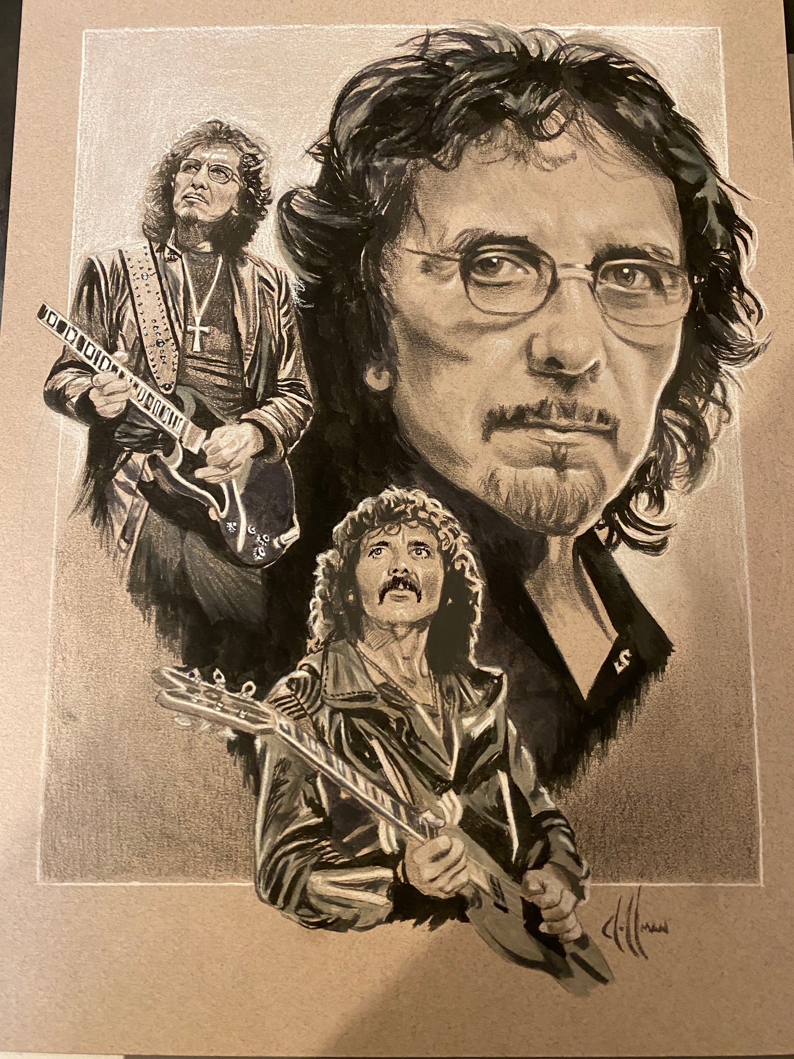Tony Iommi - ORIGINAL Artwork