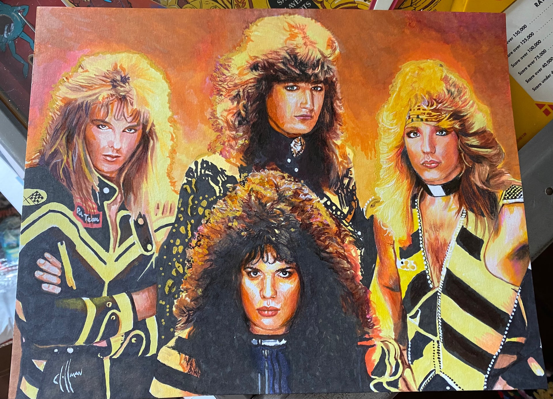 Yellow and Black Attack