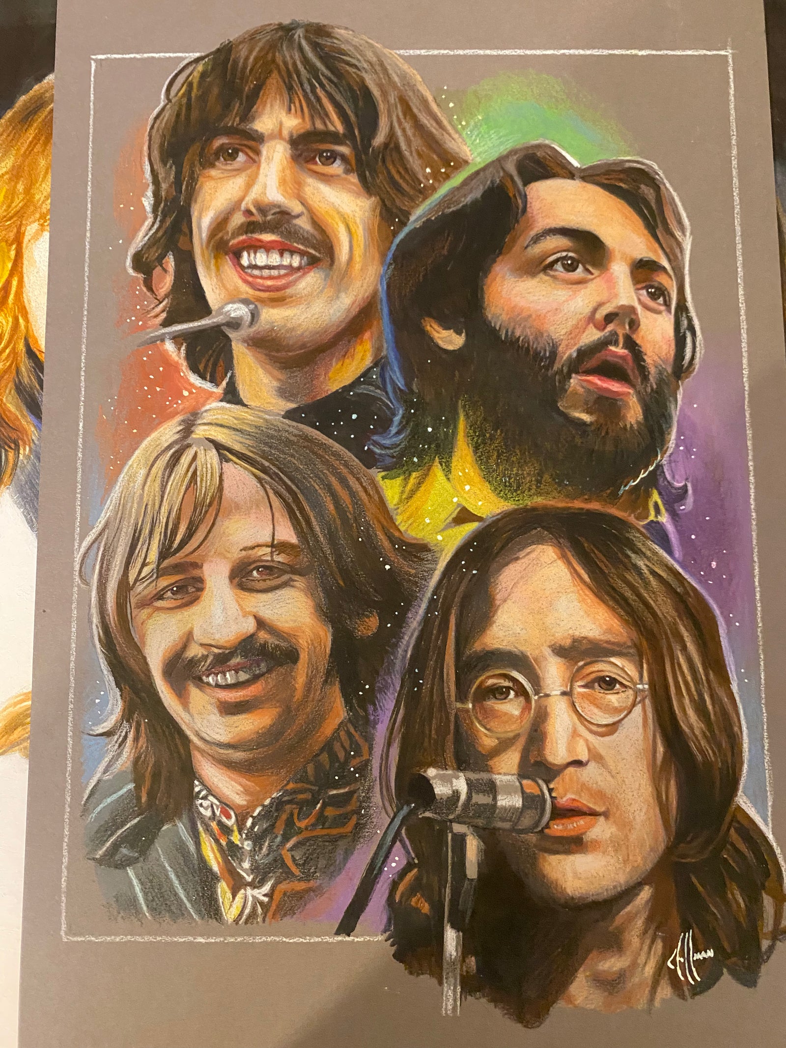 Beatles Let it Be - ORIGINAL Artwork.